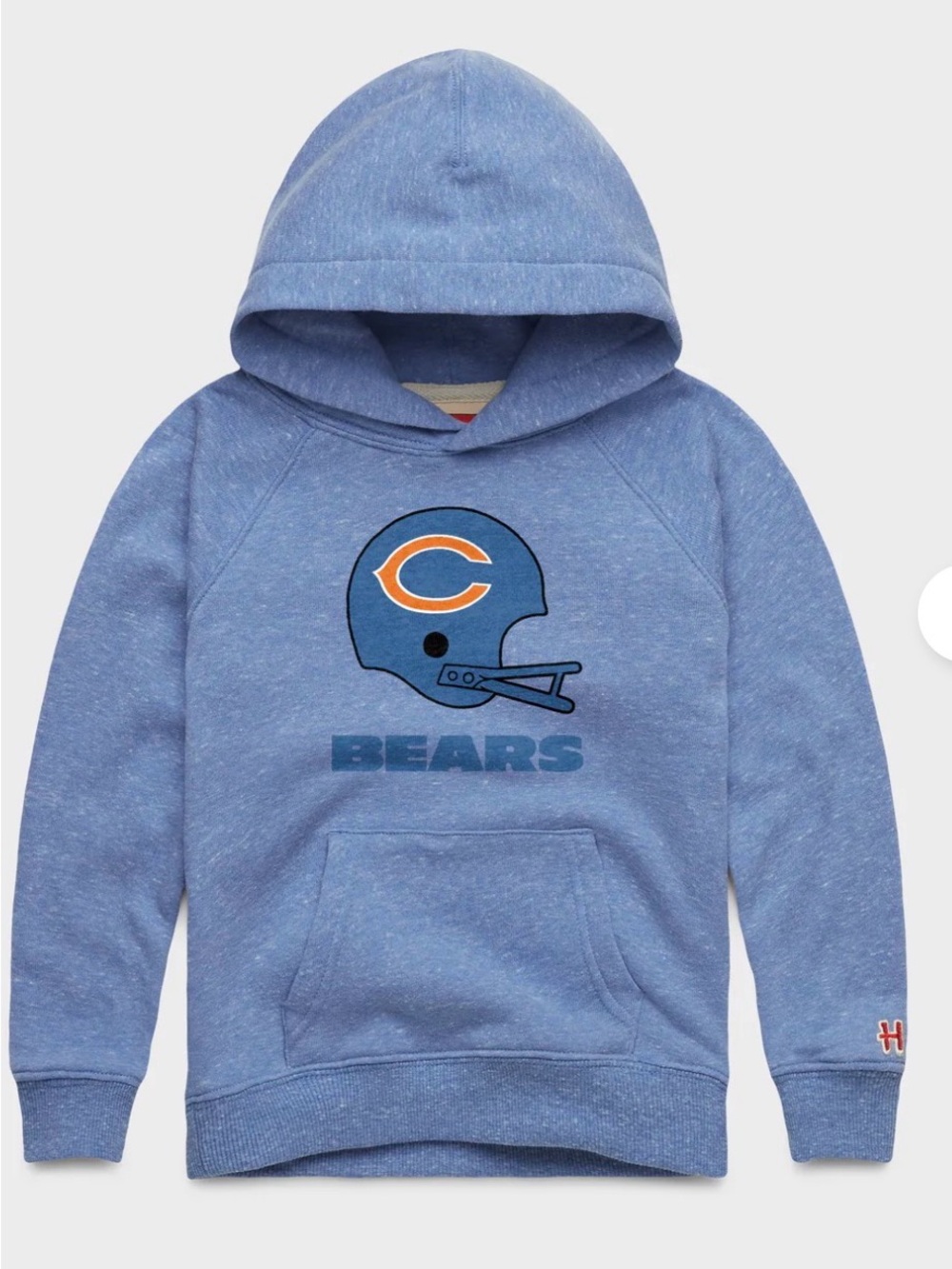 Homage Youth Chicago Bears Big Helmet Hoodie